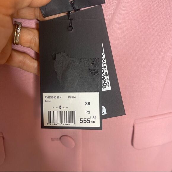 $555 The Kooples Twill blazer NWT ( Small Flaw) - Picture 9 of 12